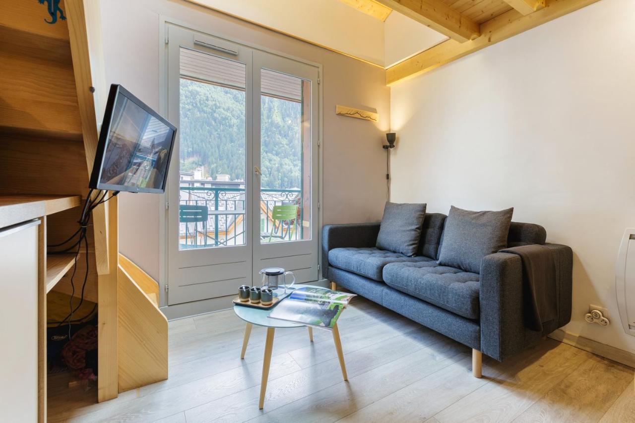 Central Duplex Apartment - Blanc Neige - Happy Rentals Chamonix Dış mekan fotoğraf